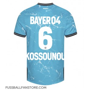 Bayer Leverkusen Odilon Kossounou #6 Replik 3rd trikot 2023-24 Kurzarm